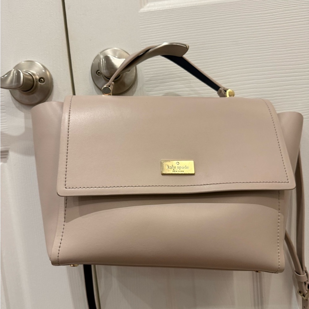 Kate Spade Taupe Satchel